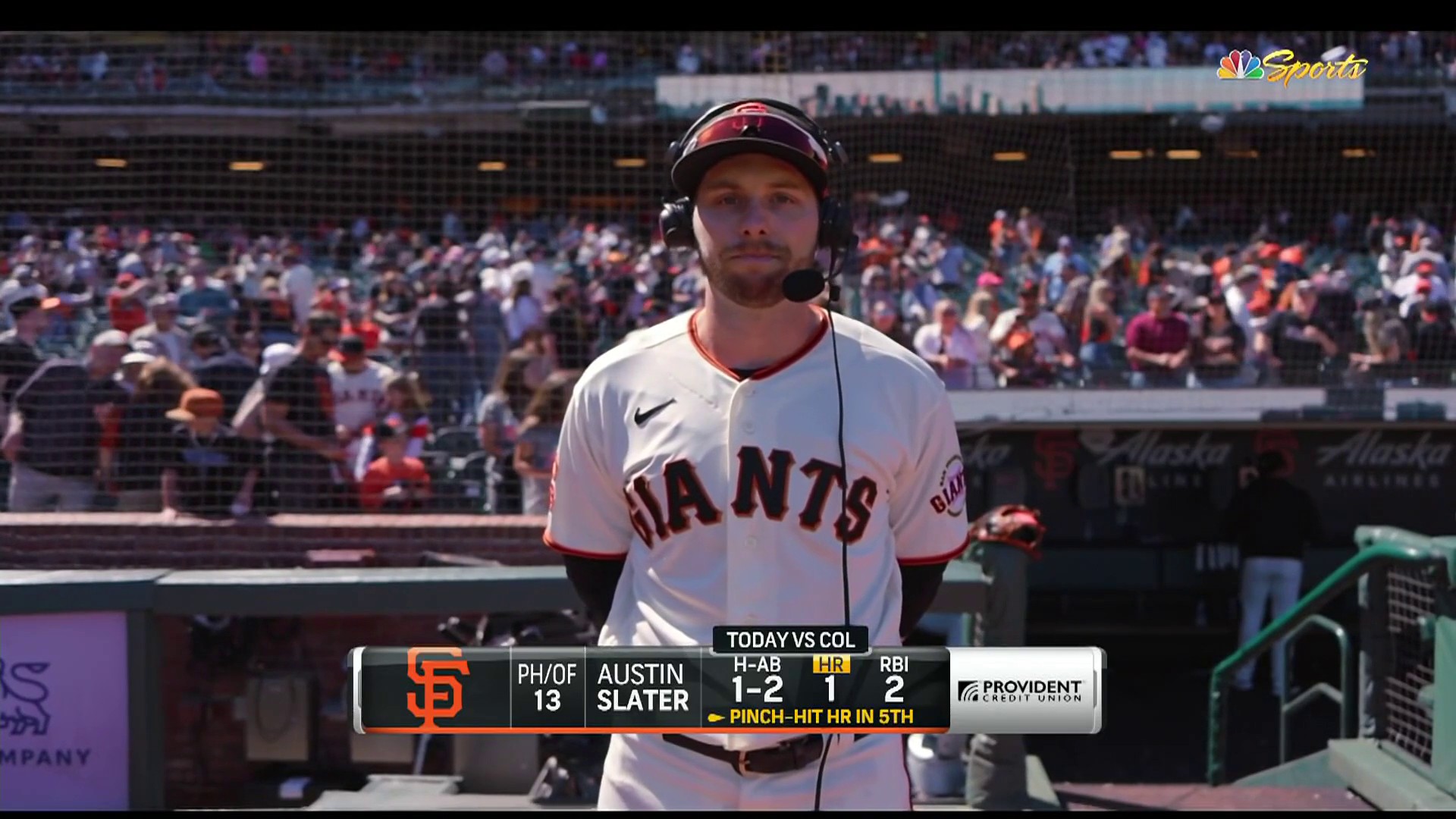 Local MLB update: Austin Slater stays on a tear for Giants