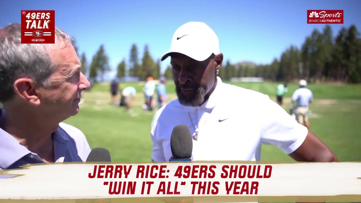 Jerry Rice says 49ers will win the Super Bowl despite killer