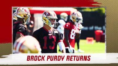 Brock Purdy talks about early return