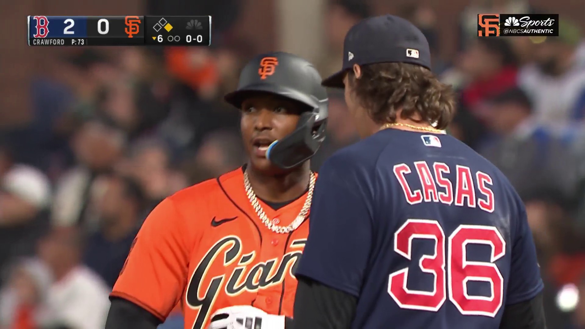 WATCH: SF Giants SS Marco Luciano's first MLB hit - Sports Illustrated San  Francisco Giants News, Analysis and More