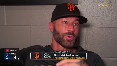 SF Giants manager Gabe Kapler discusses second straight loss vs. Dodgers to  open season in LA