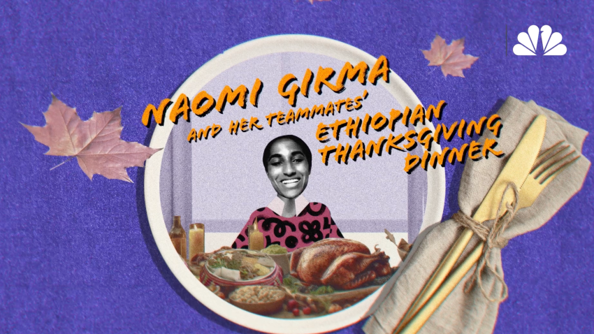 Naomi Girma on a plate