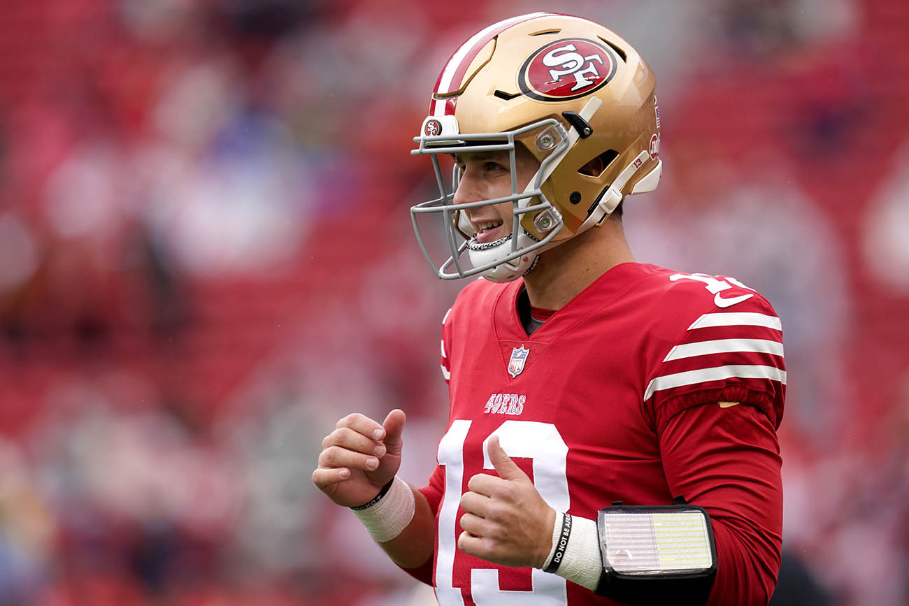 49ers training camp: Brock Purdy returns to practice for 1st time since  elbow surgery - CBS San Francisco