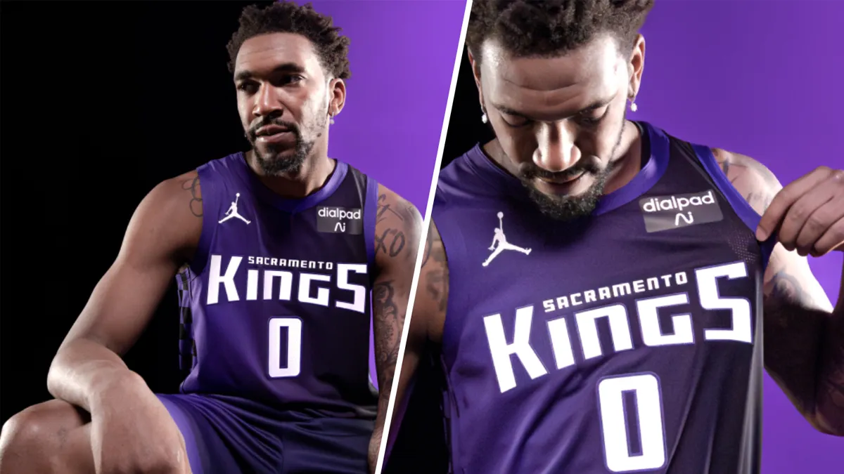 kings checkered jersey