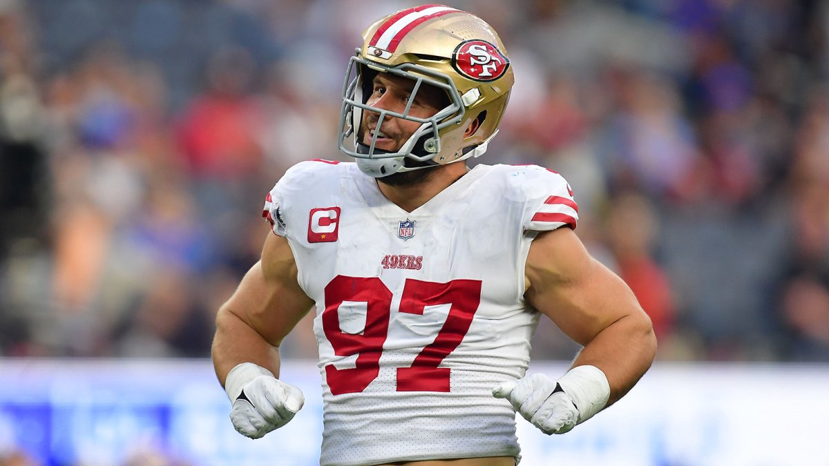 Source: Nick Bosa, 49ers agree to five-year, $170M contract extension – NBC  Sports Bay Area & California