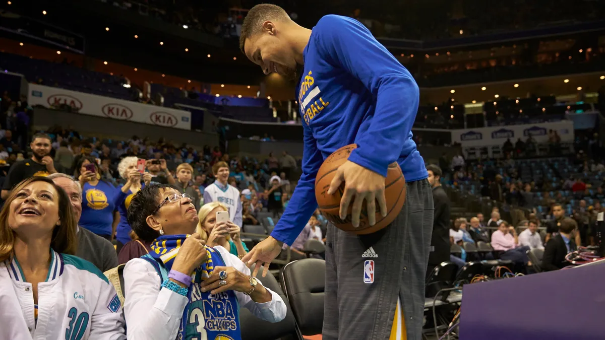 How Steph's grandma adorably defended him as ‘itty-bitty' player