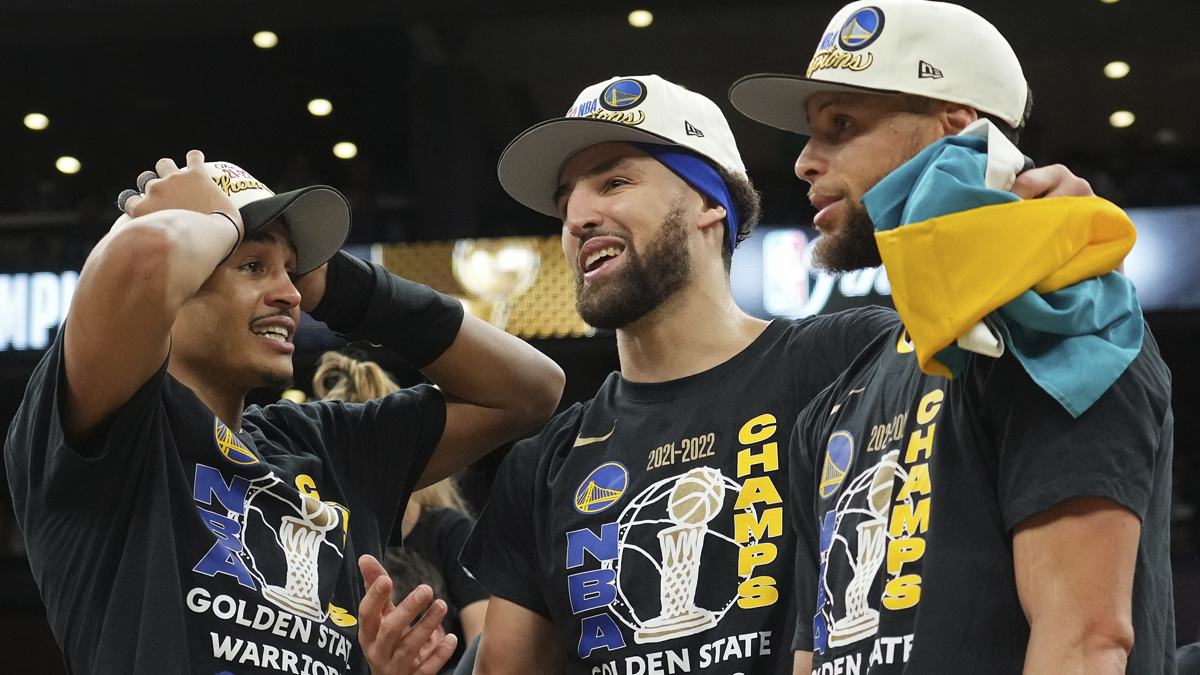 Steph Curry és Klay Thompson megosztja kedvenc Jordan Ball Warriors emlékeit – NBC Sports Bay Area és Kalifornia