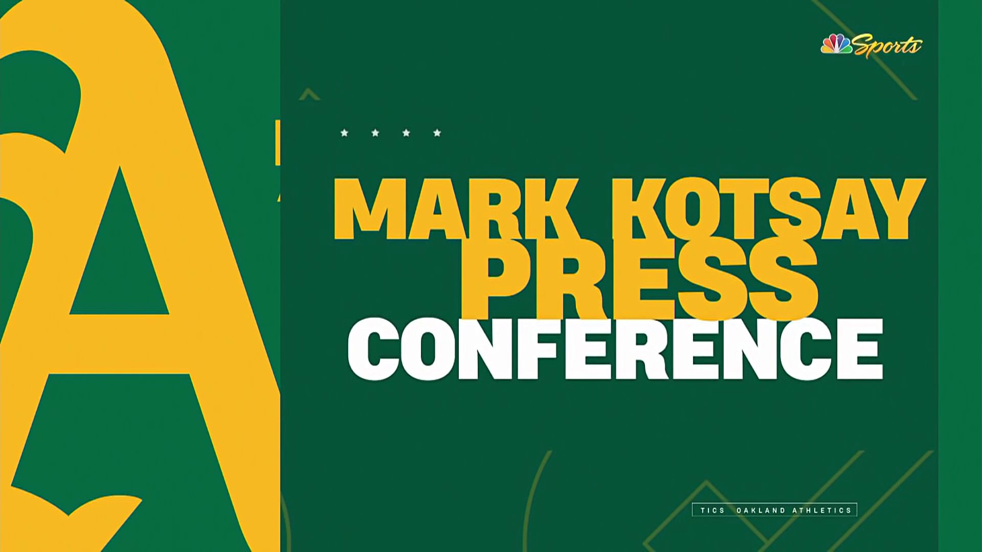 Mark Kotsay Kotsay provides update on Tony Kemp after spectacular effort at  outfield wall – NBC Sports Bay Area & California
