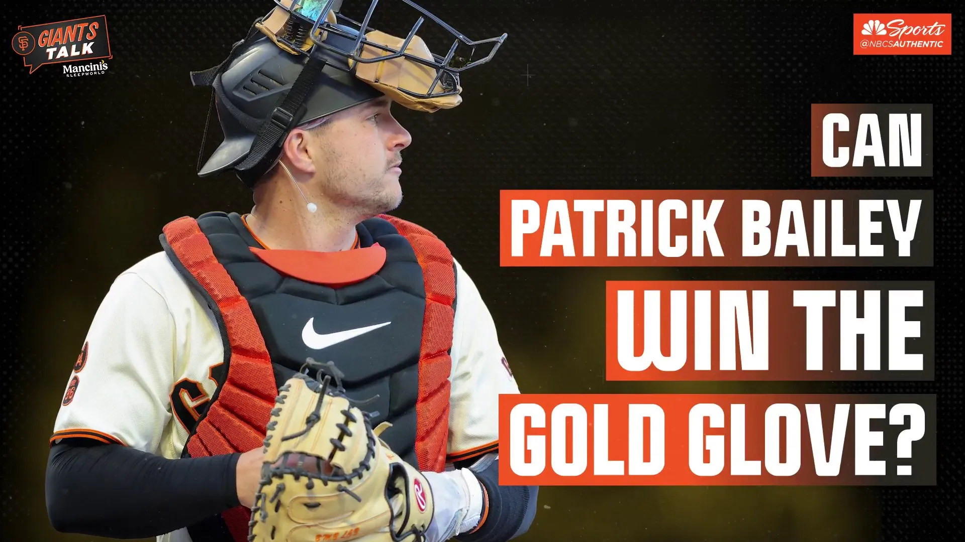 Can Patrick Bailey win the Gold Glove with the Giants? – NBC