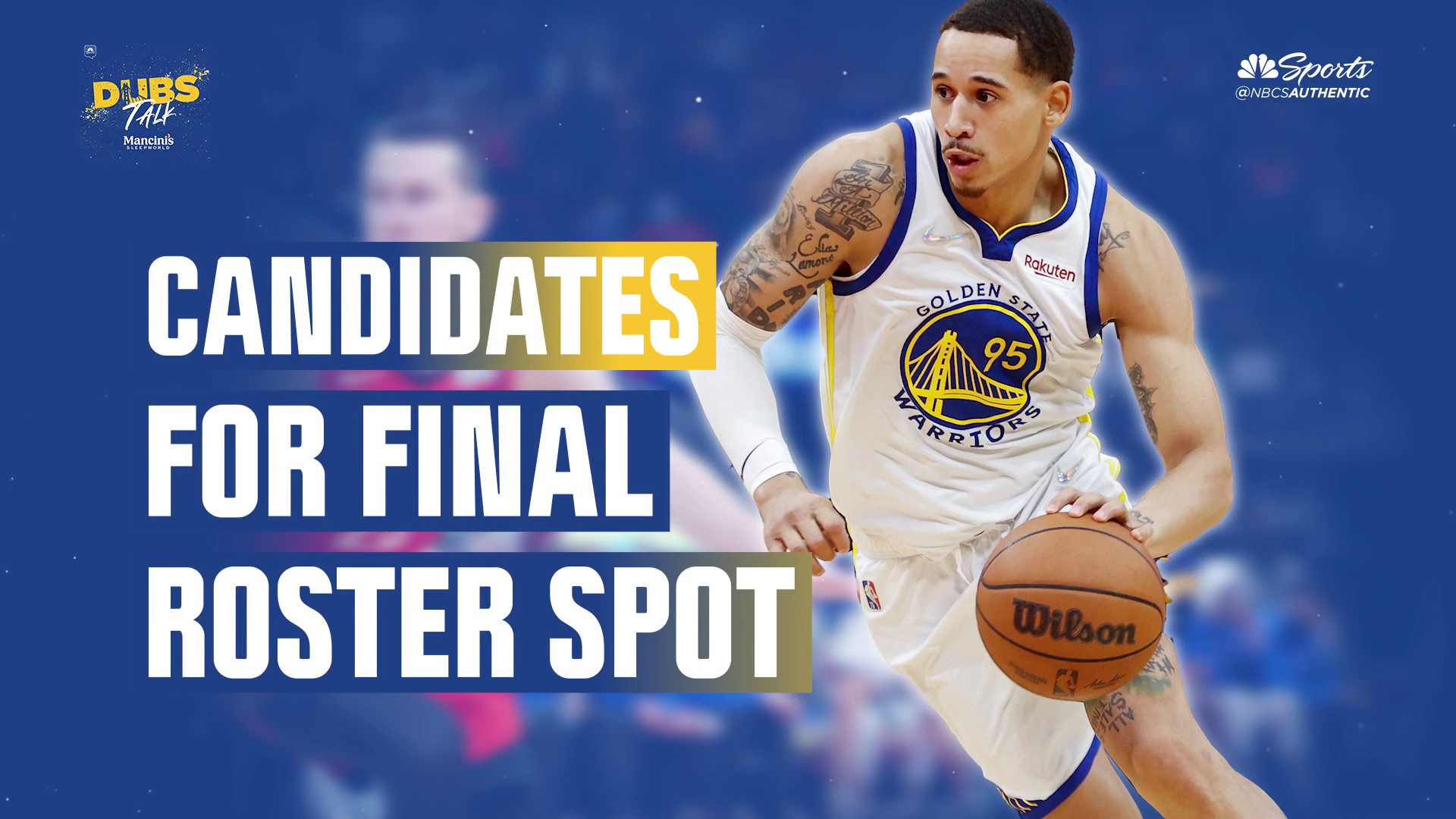 Candidates for Warriors final roster spot