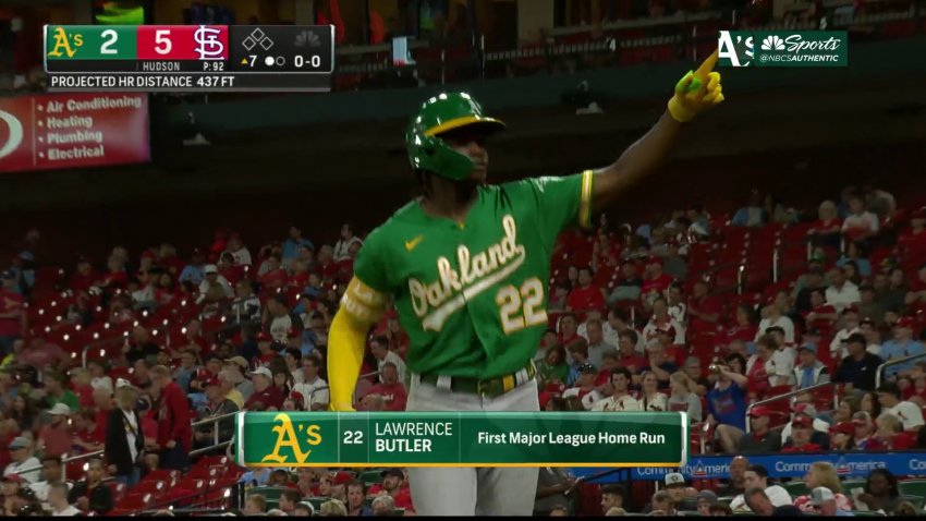 Shooty Babitt breaks down A's No. 7 prospect Lawrence Butler – NBC