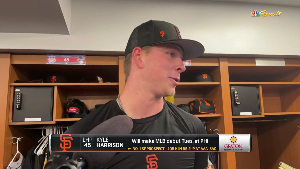 Giants prospect Kyle Harrison making adjustments as big league debut nears  – NBC Sports Bay Area & California