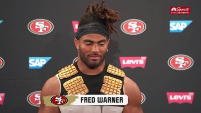 Fred Warner's surprised reaction to 49ers' Trey Lance-Sam Darnold