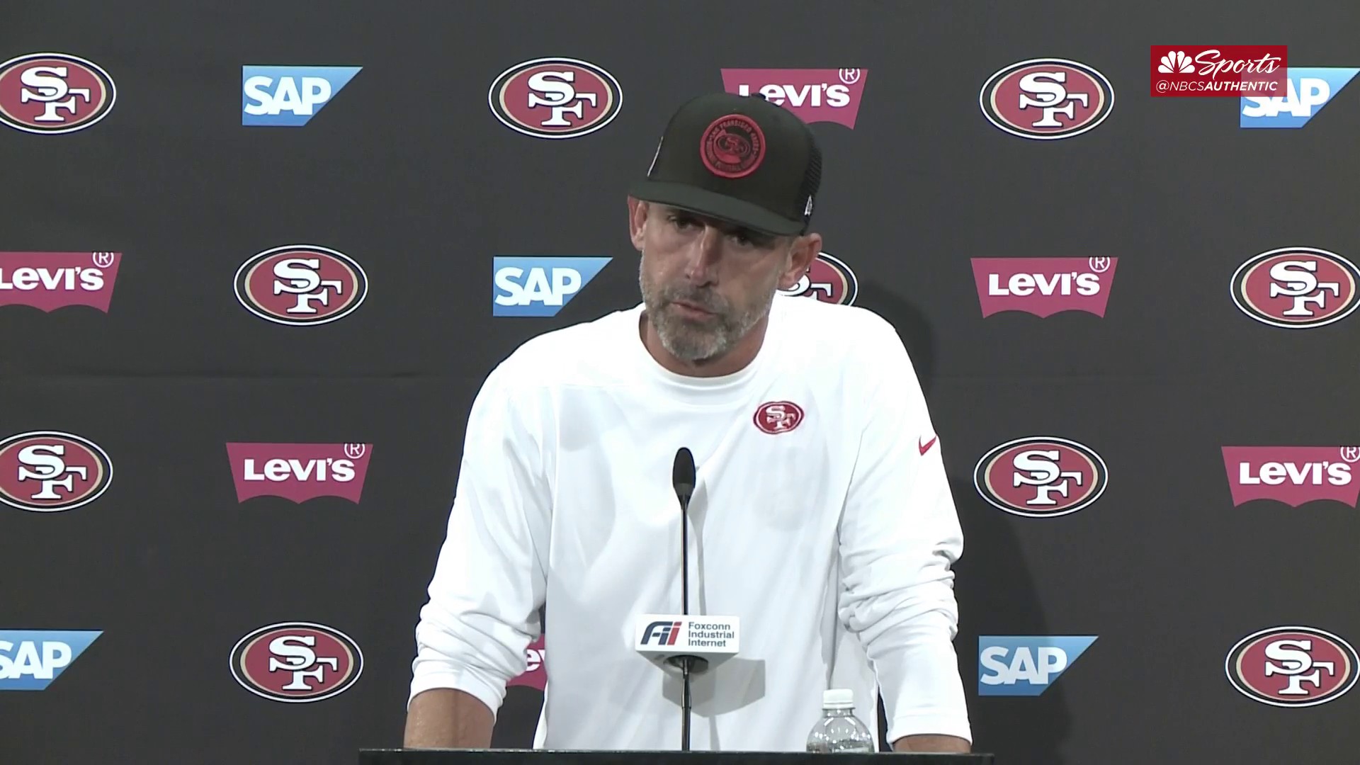 49ers' Shanahan gets testy with media over Trey Lance disaster