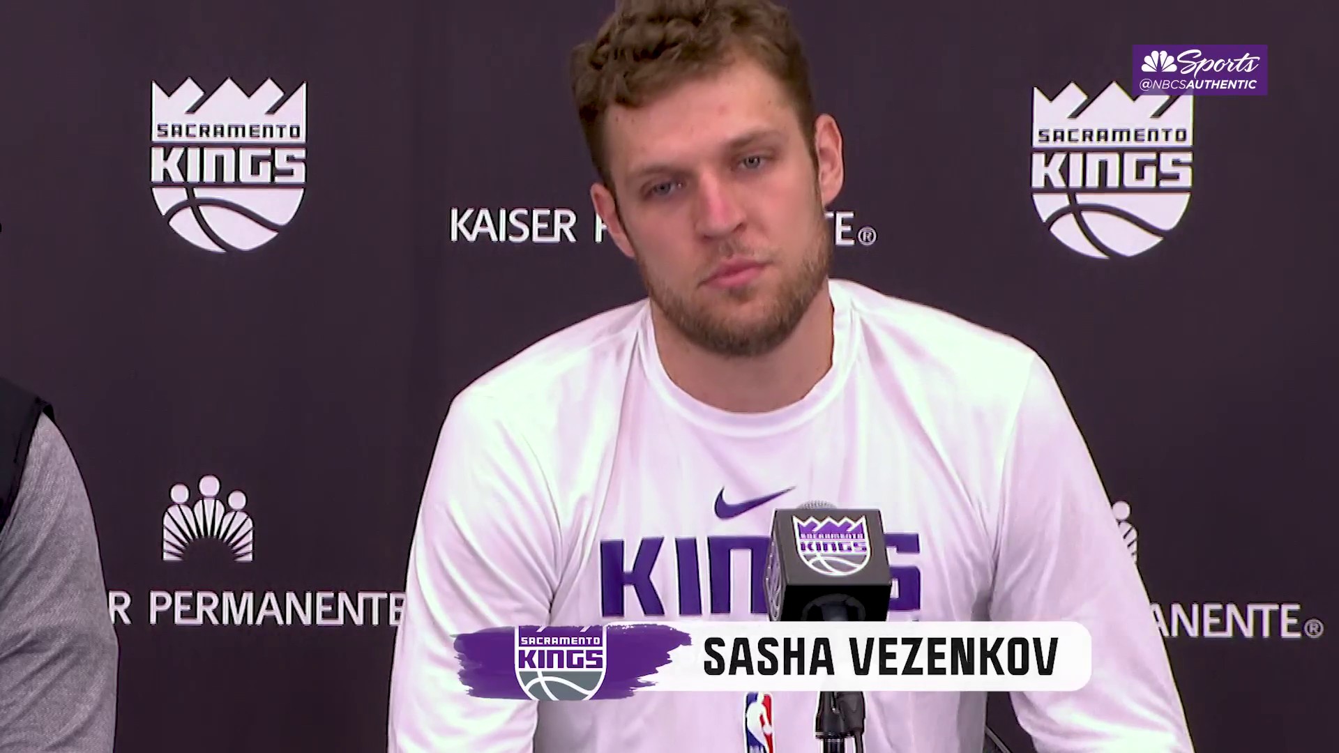 Sasha Vezenkov details why he chose to join Kings this season