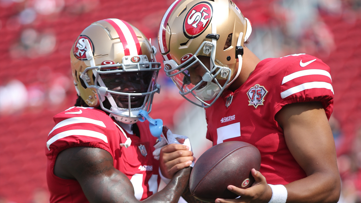 Trey Lance’s Trade From 49ers Took Weight Off Him, Brandon Aiyuk Says ...