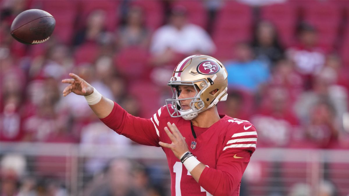 Brock Purdy extends historic passing streak in 49ers’ win vs. Seahawks 