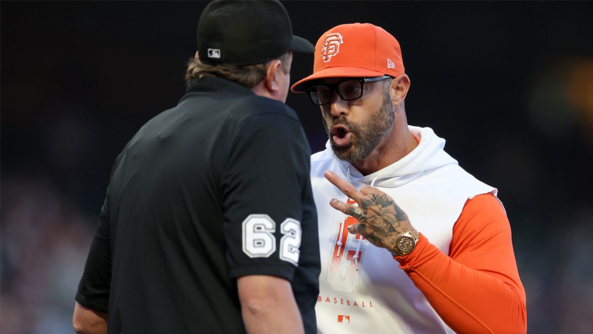 Gabe Kapler van Giants geschorst omdat hij terugkeerde naar de dug-out nadat hij uit het veld was gestuurd – NBC Sports Bay Area & CA Gabe Kapler van Giants geschorst omdat hij terugkeerde naar de dug-out nadat hij uit het veld was gestuurd – NBC Sports Bay Area & CA
