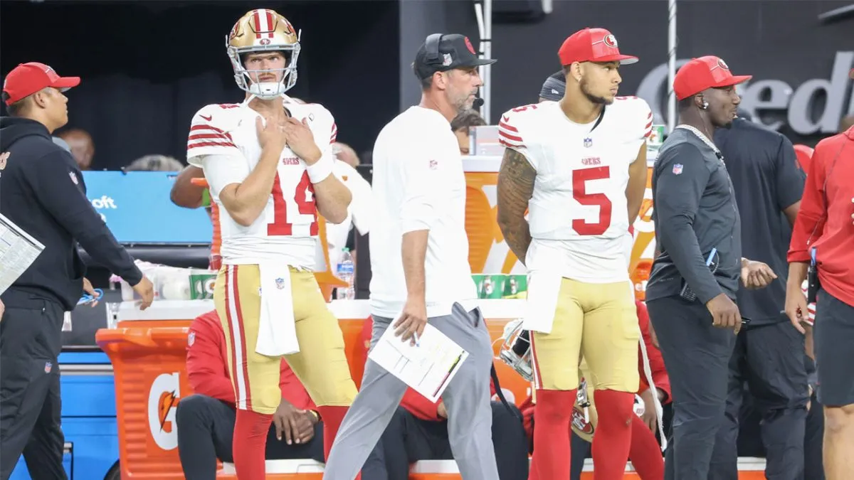 NFL: Trey Lance's San Francisco 49ers future unclear as Sam Darnold wins  back-up quarterback role to Brock Purdy, NFL News