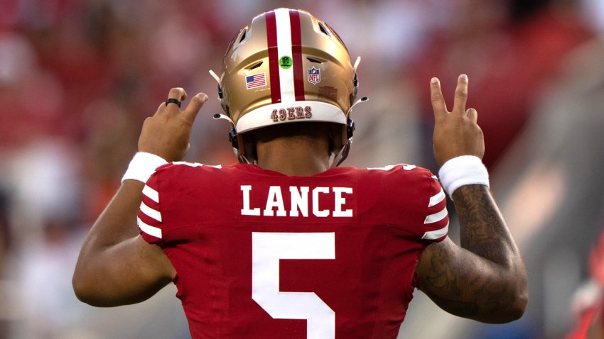 Trey Lance reveals which 49ers player is the biggest trash talker – NBC  Sports Bay Area & California