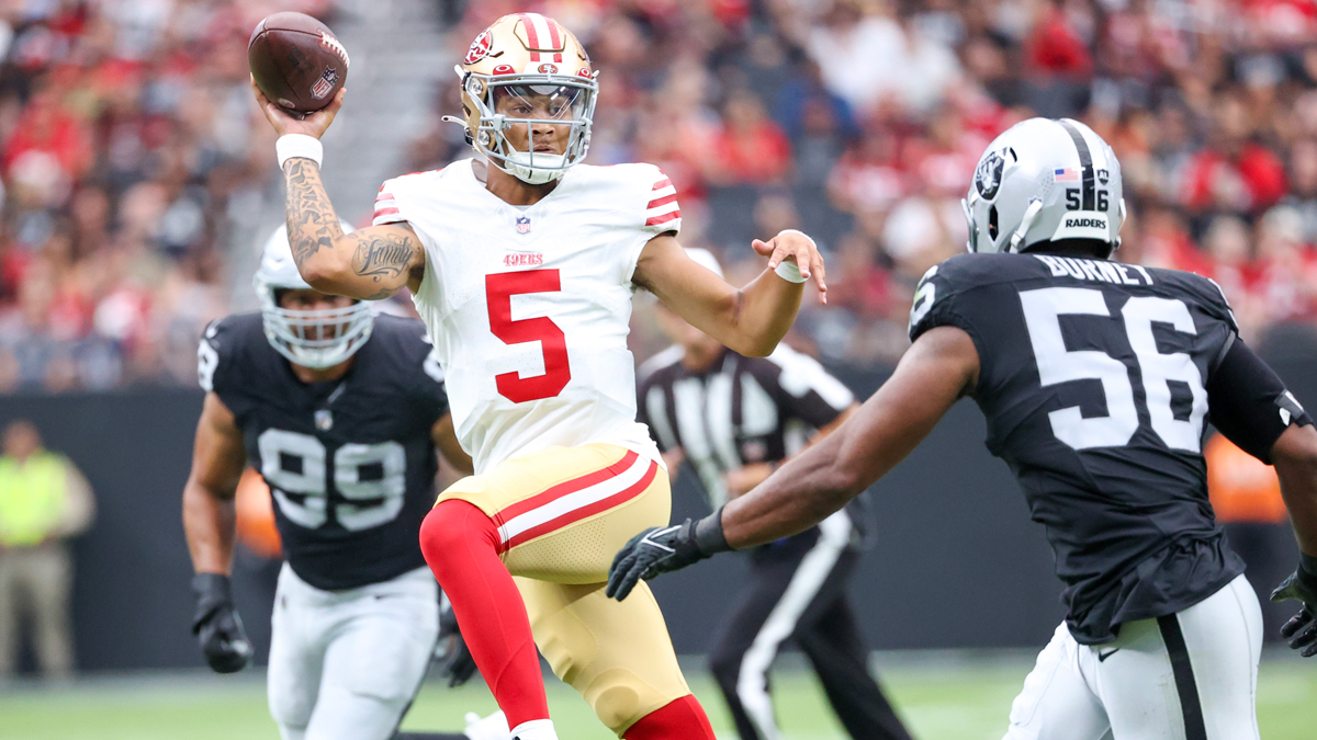 49ers Observations: Trey Lance, Sam Darnold Struggle In Preseason Loss ...