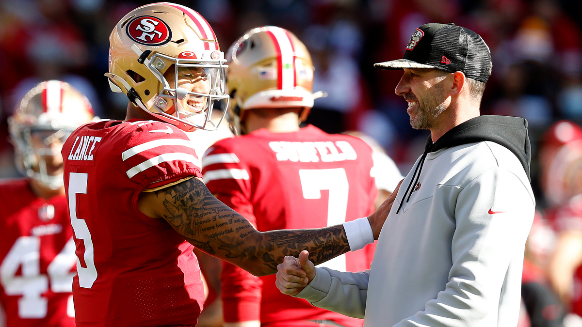 Trey Lance reflects on Kyle Shanahan chat after losing backup QB job to 49ers – NBC Sports Bay Area & California