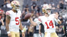 Trey Lance's stats don't show weak game in 49ers' 34-7 loss to Raiders