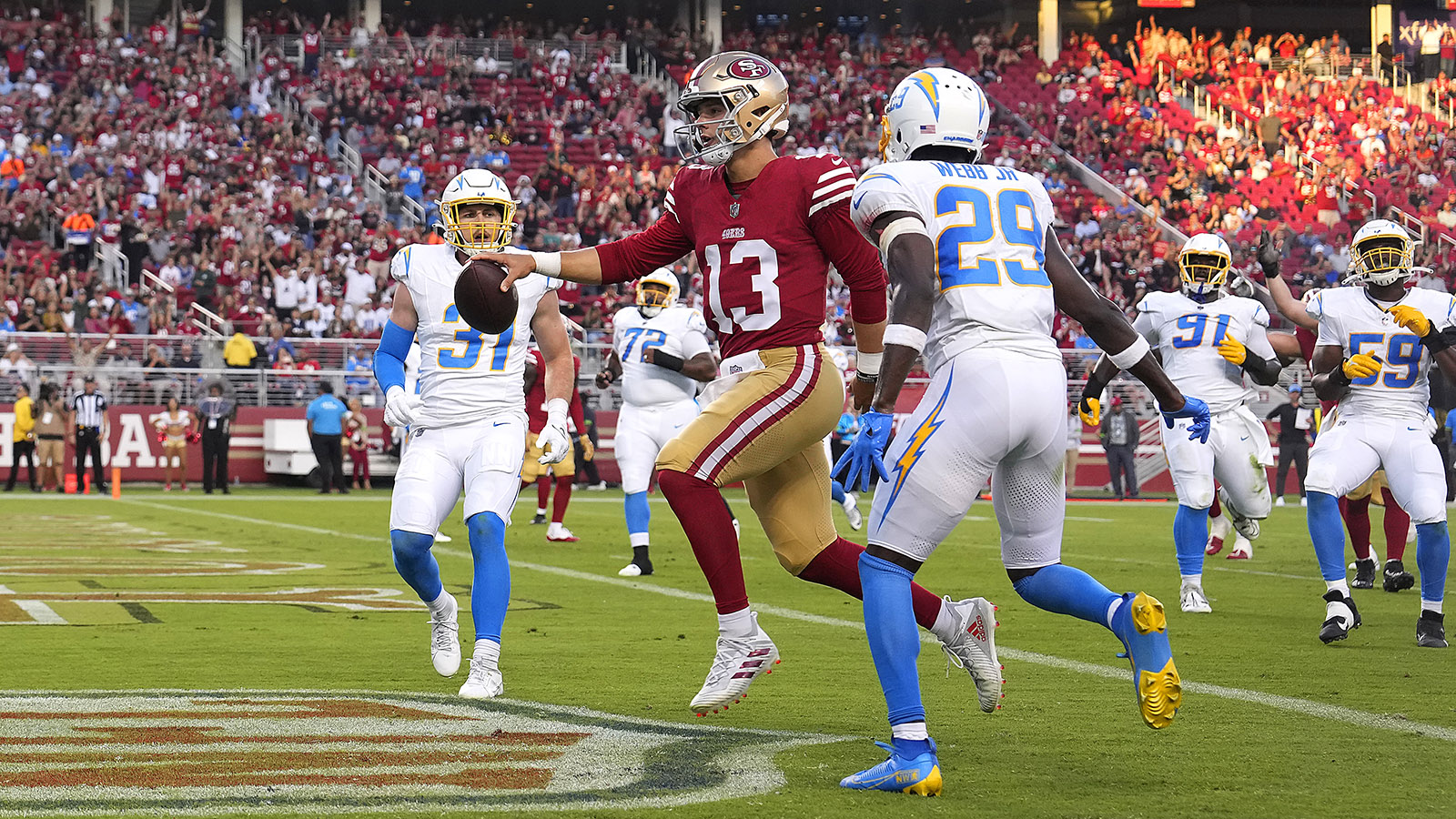 Ways to Watch and Listen: 49ers vs. Chargers (Preseason Week 3)