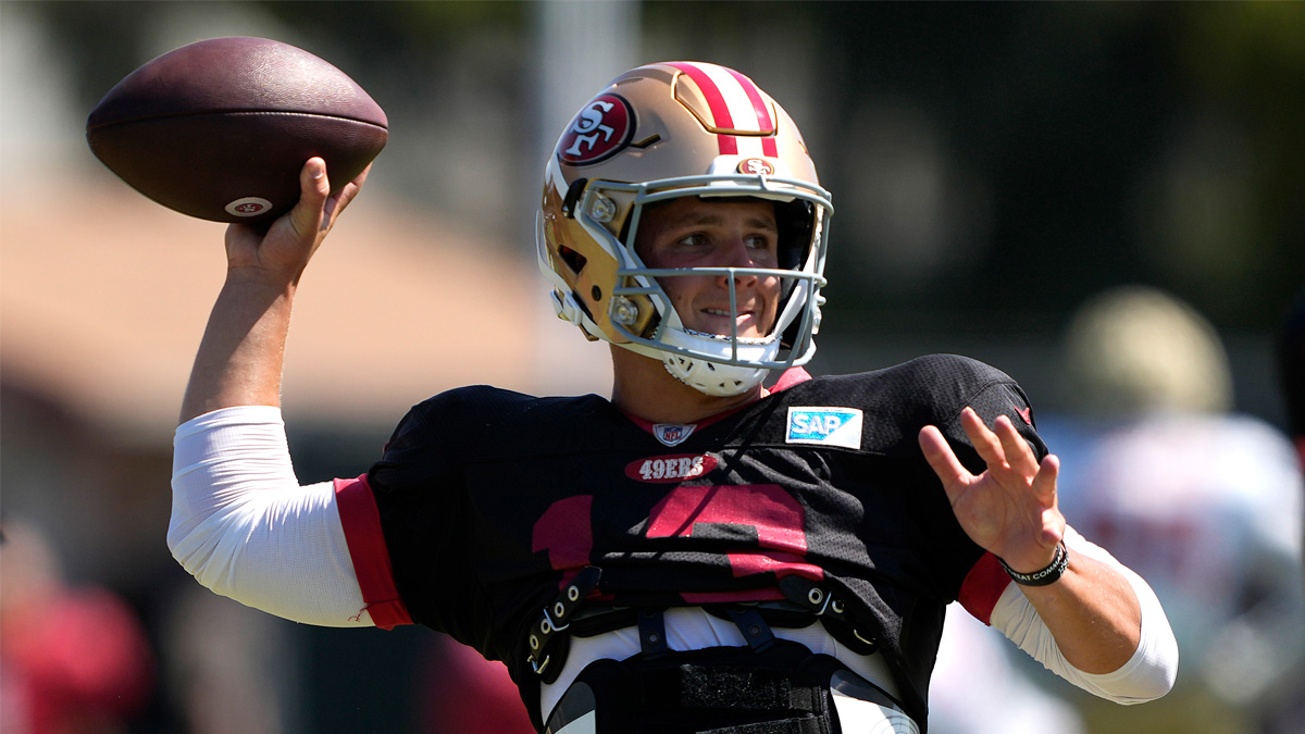 Report: 49ers Expect QB Brock Purdy Back For Start Of Training Camp -  Steelers Depot