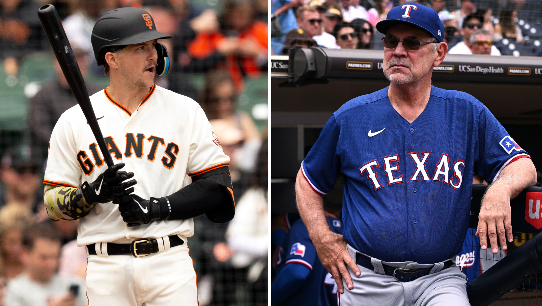 Former Giants manager Bruce Bochy meets with Rangers about job opening