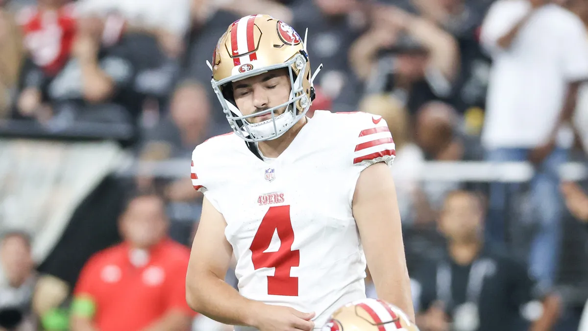 49ers rookie kicker Jake Moody eager to learn from lackluster debut vs ...