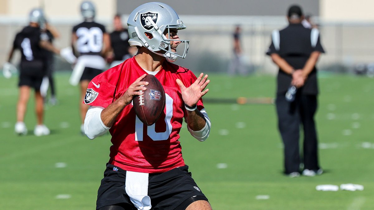 49ers training camp report: Raiders' Jimmy Garoppolo faces familiar