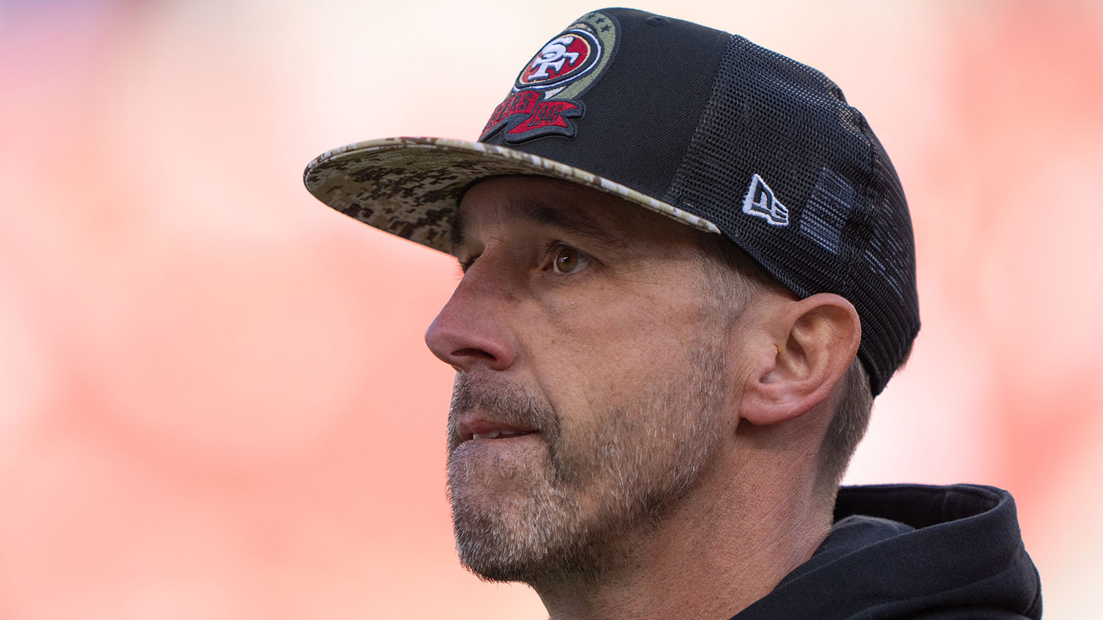 San Francisco 49ers coach Kyle Shanahan upset with hat rules in NFL