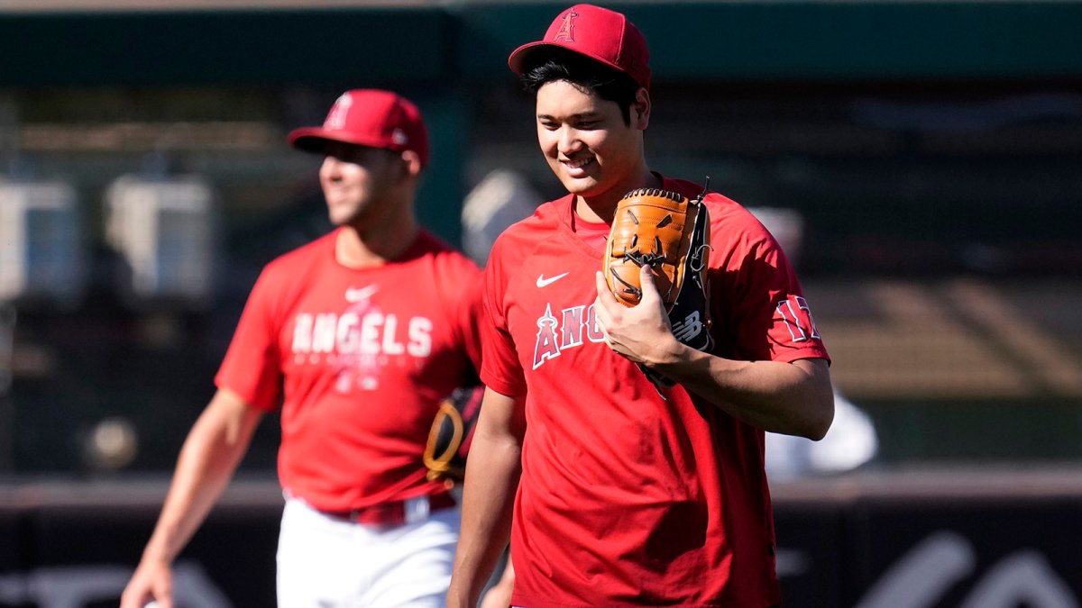 Download Mike Trout Ans Shohei Ohtani Wallpaper