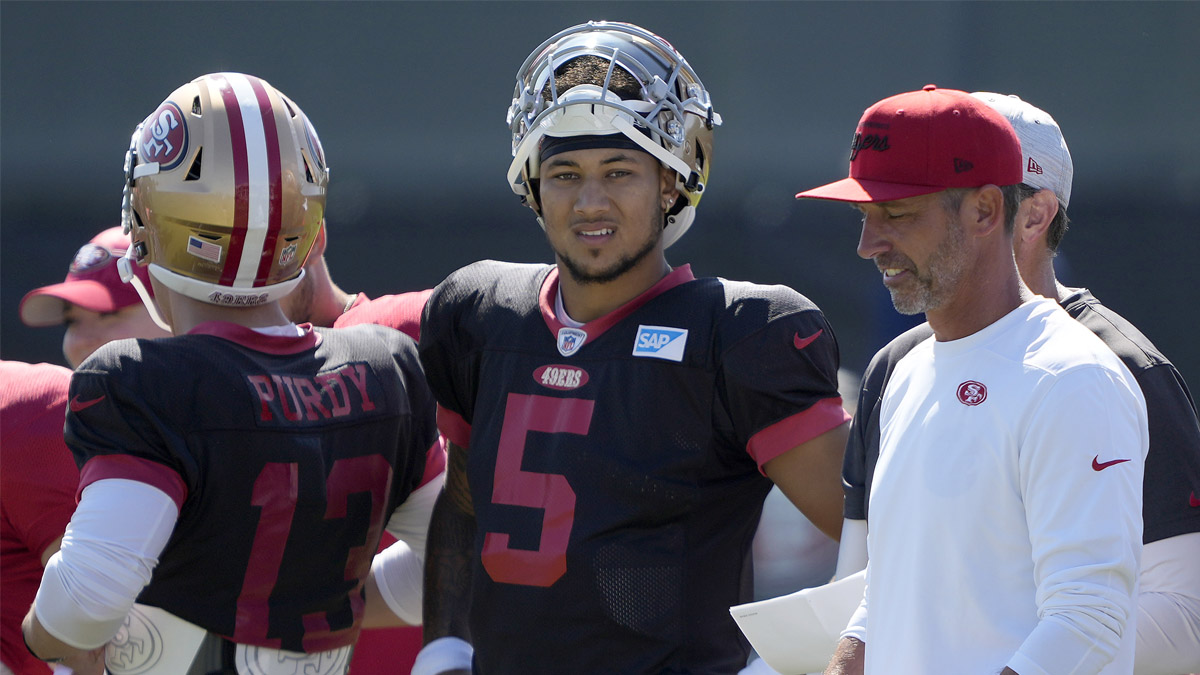 Report: 49ers are considering all options on Trey Lance after Sam Darnold  wins backup job - CBS Sacramento
