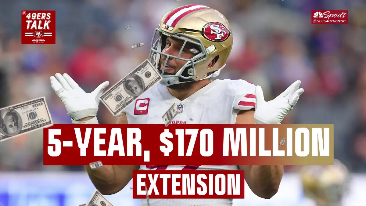 49ers make Nick Bosa the NFL's richest defensive player ever - The Boston  Globe