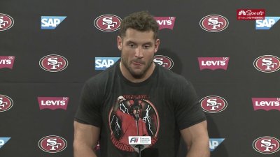 Nick Bosa's ready for 49ers' Week 1 matchup against Steelers after 'weight  lifted' with new contract – NBC Sports Bay Area & California