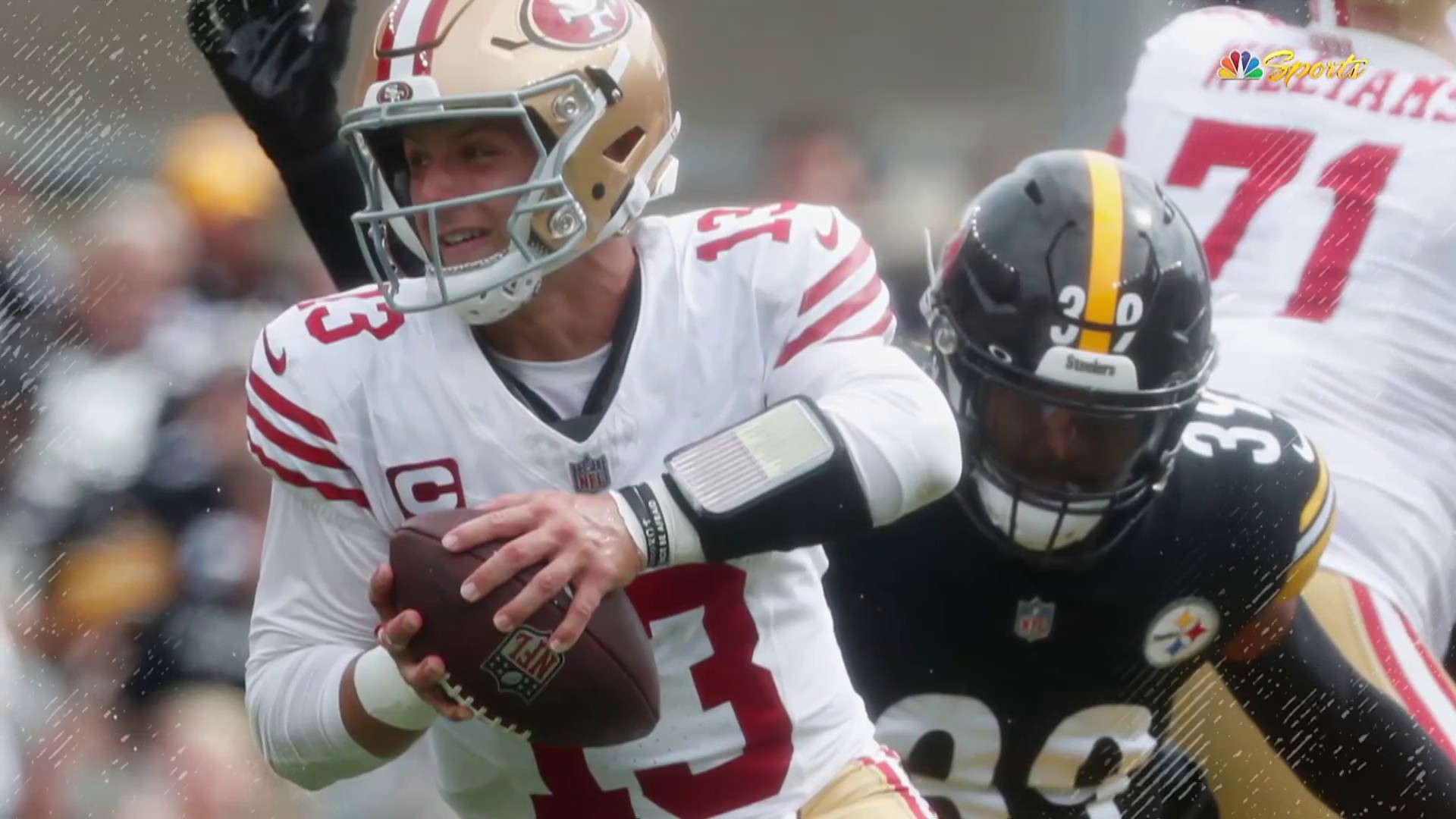 Why 49ers starters were still in during blowout vs. Steelers