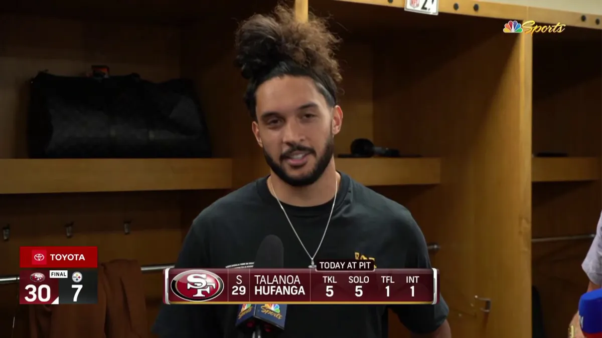 Talanoa Hufanga hopes to see his friend Troy Polamalu at the 49ers