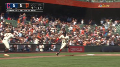 J.D. Davis' three-run home run, 03/14/2023