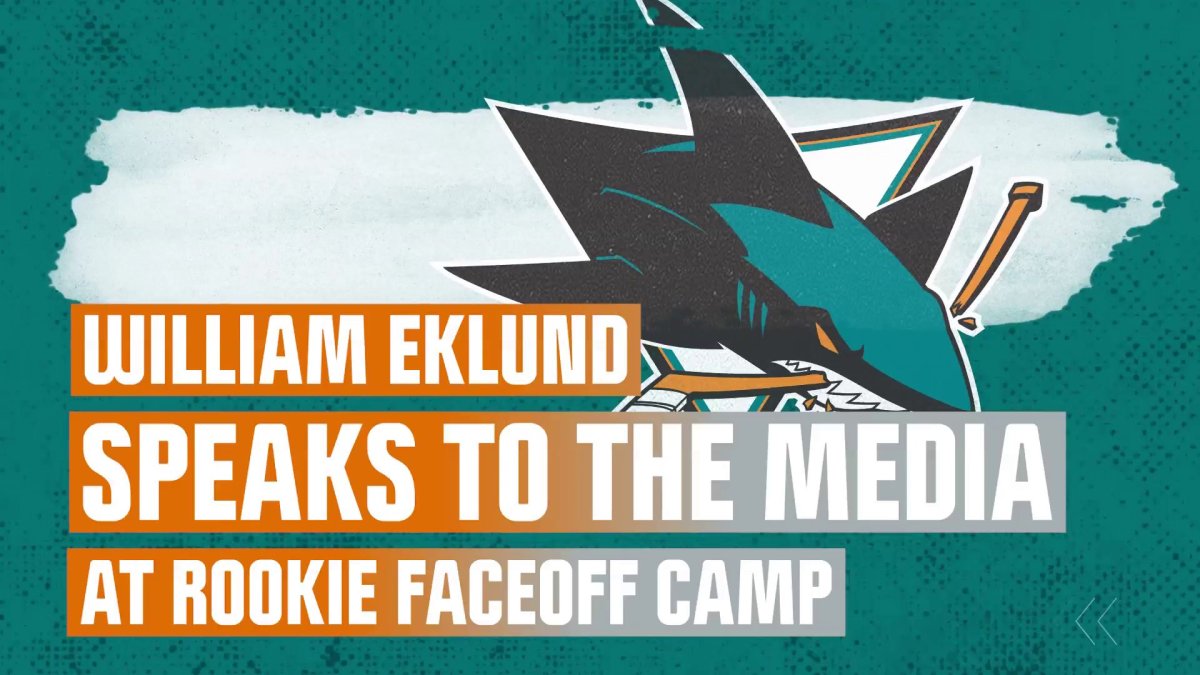 Eklund, Musty Headline Sharks Rookie Faceoff Roster