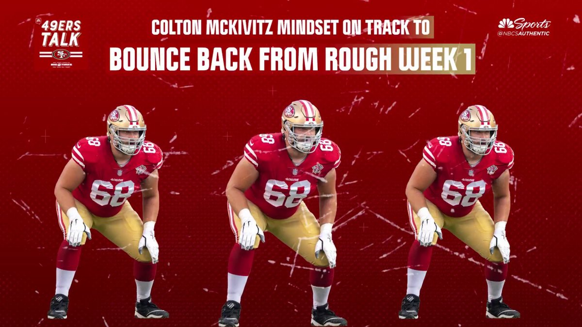 Colton McKivitz identifies 'easy fix' to issues from 49ers