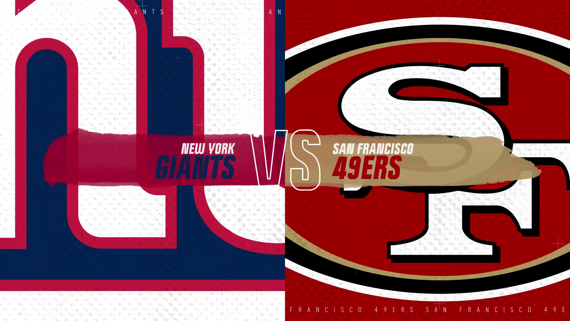 New York Giants vs. San Francisco 49ers