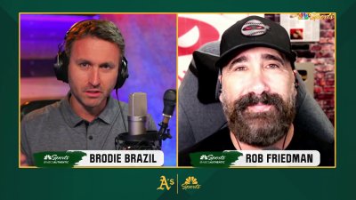 Dave Stewart Stare: NBC Sports A's promo with Brodie Brazil 