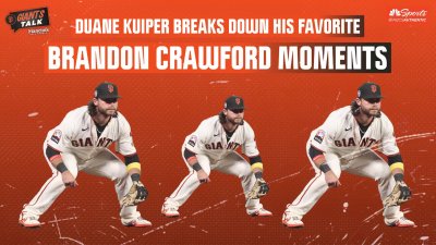 Duane Kuiper immortalizes Brandon Crawford as 'Forever Giant