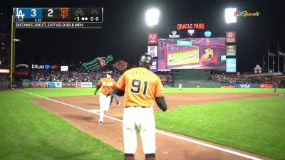 Highlights: Giants come back to beat Dodgers 7-5 in 11th inning – NBC  Sports Bay Area & California