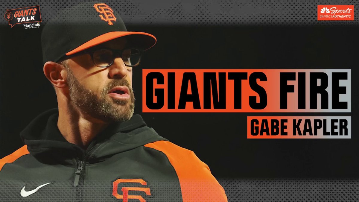 Alex And Cole React To Gabe Kapler Firing On Emergency Giants Talk