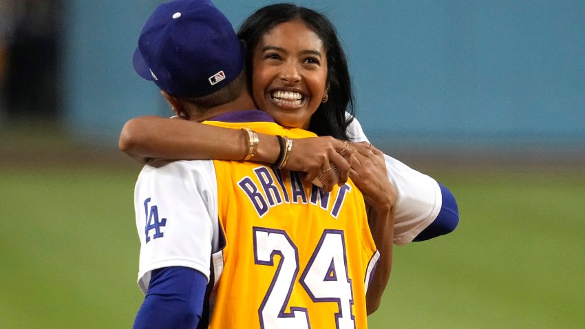 2023 Lakers Night Dodgers Kobe Bryant 24 Baseball Jersey Giveaway