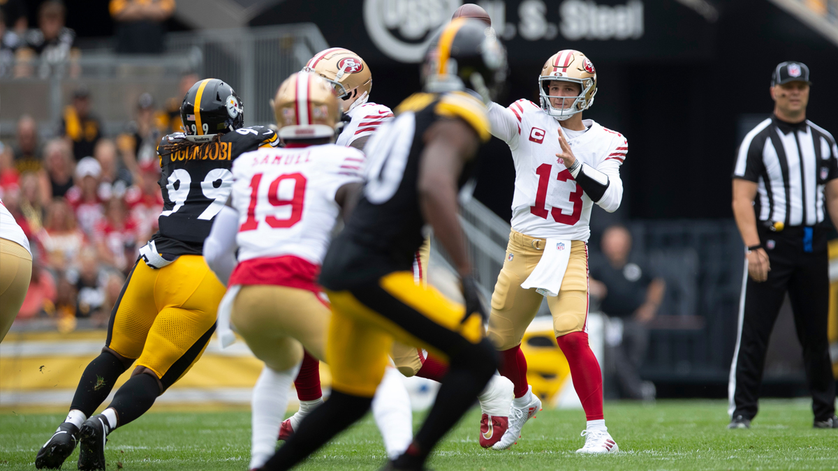 Brock Purdy reaffirms why he's 49ers' starting QB in Week 1 – NBC Sports  Bay Area & California