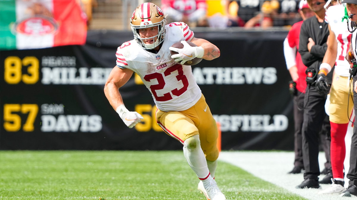 49ers' Christian McCaffrey proved his value vs. Steelers, Peter